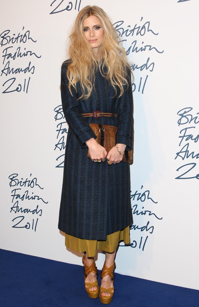 Laura Bailey;<br>British Fashion Awards 2011 - Arrivals